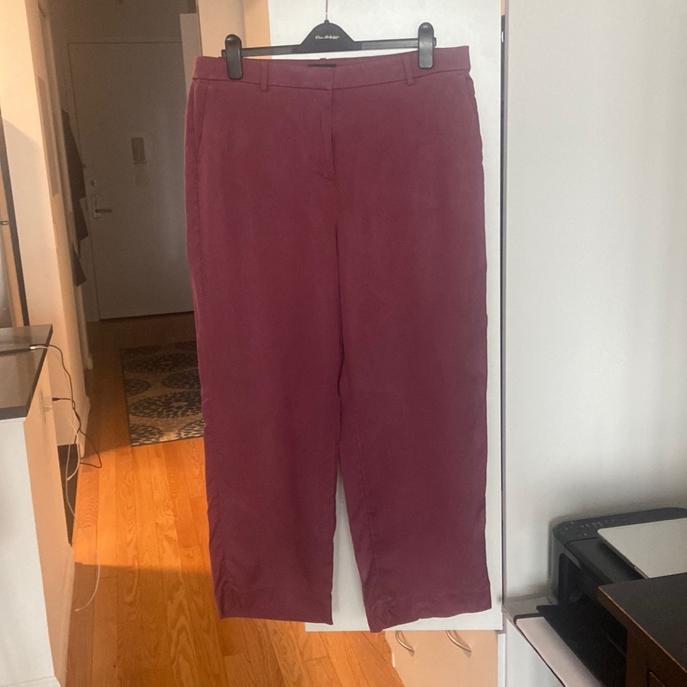 J.Crew Kate straight-leg pant in four-season stretch suit pants
